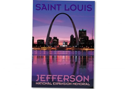 Corporate Design | Postcard | Jefferson National Expansion Memorial | Missouri