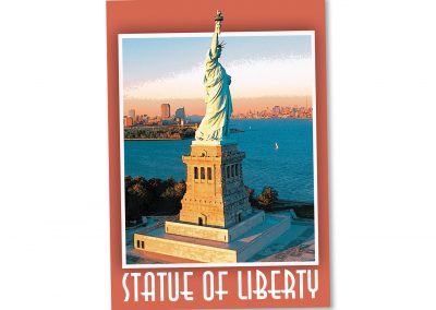 Corporate Design | Postcard | Statue of Liberty | New York