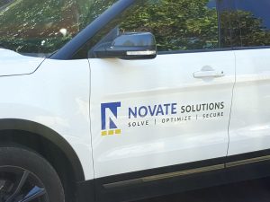 Corporate Design | Vehicle Graphics | Novate Solutions | West Sacramento