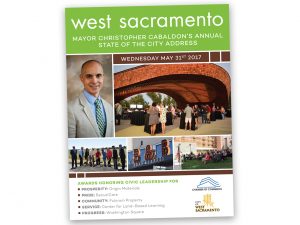 Corporate Design | Events | State of the City Program – Front | West Sacramento